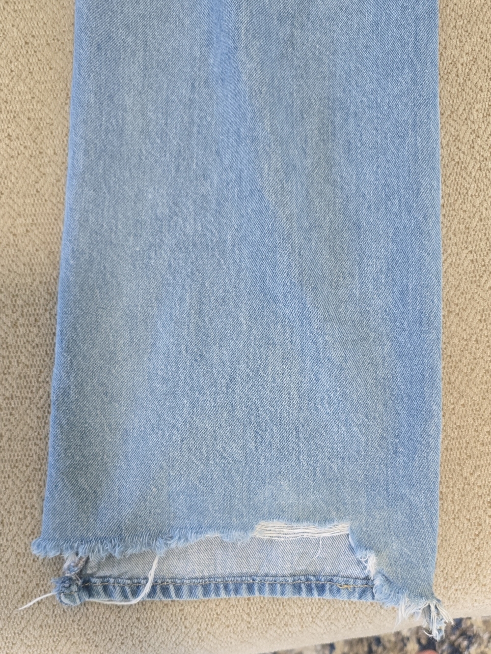 Levi's High Waisted Straight Jeans - Size 27 - Picture 6 of 14